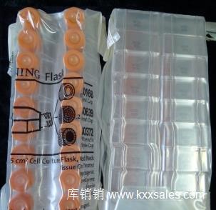25c㎡密封盖培养瓶,PS材质直角斜颈 TC表面 袋装,20个/包，25包/箱